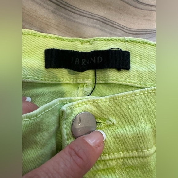 J Brand Green Skinny Jeans High-Waisted Stretch - Picture 6 of 7